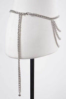 Mix Texture Layered Chain Belt