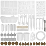 155-Piece: DIY Silicone Casting Molds Tool Jewelry Making Mould Set