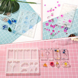155-Piece: DIY Silicone Casting Molds Tool Jewelry Making Mould Set