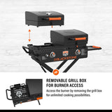 17" On the Go Griddle & Grill Combo