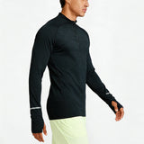 Half-zip Quick-drying Training Long-sleeve Athletic Shirt