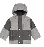 S Rothschild and Co Baby Boys Hooded Colorblocked Jacket