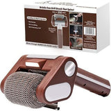 New Stainless Steel Roller With LED Lights For Removing Burnt Food Brushless Barbecue Grill