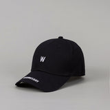 Men's And Women's Solid-color Embroidered Letter Simple And Fashionable Baseball Cap Suitable For Couples' Date, Dinner, Outdoor Outing, Sun Protection Activities
