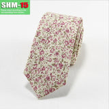 Narrow Casual Patterned Tie For Men