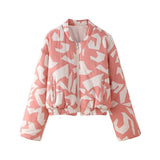 Versatile Casual Zip-up Long-sleeve Cotton Jacket