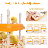 15W Chicken Brooder Heater with Adjustable  Height Angle Max 131℉