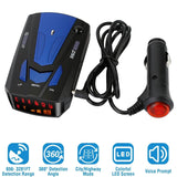 16 Band V7 Speed Safety Voice Alert Car Radar Detector