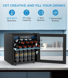 1.6 Cu.ft Mini Beverage Refrigerator and Cooler W5836H