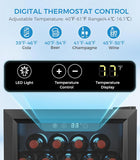 1.6 Cu.ft Mini Beverage Refrigerator and Cooler W5836H