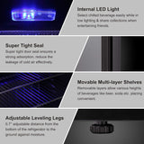 1.6 Cu.ft Mini Beverage Refrigerator and Cooler W5836H