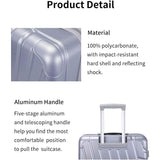 16" Hard Shell Luggage Computer Case