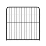 16 Panels Large Indoor Metal Pet Fence