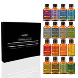 16-Pieces: Aromatherapy 100% Pure Therapeutic High Grade Essential-Oils