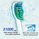 16-Pieces: HX6014 Replacement Electric Toothbrush Head Fits For Philips Sonicare Toothbrush Heads