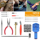 16-Pieces Set: Watch Repair Tool Kit