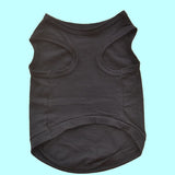 Pet Clothes Dog Clothes Spring And Summer Black Vest