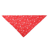 Christmas Pet Saliva Towel Amazon Hot Sale Dog Triangle Scarf Cat Decoration Scarf