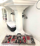 161 Piece Household Tool Kit with Convenient 3.6 Volt Lithium Ion Cordless Screwdriver - DT0739