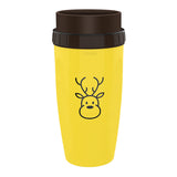 No Cover Twist Cup Travel Portable Cup Double Insulation Tumbler Straw Sippy Water Bottles Portable For Children Adults