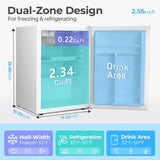 1.6\2.6\3.2 cu. ft Mini Fridge with Freezer