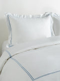 600 Thread Count Double Stripe Embroidered Duvet Set
