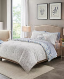 Madison Park Essentials Queen Thelma Reversible Comforter Set with Bed Sheets
