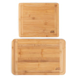Thyme & Table Knife Friendly Bamboo Cutting Board, 2 Pack