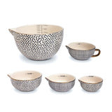 Thyme & Table 5-Piece Ceramic Measuring Bowl Set