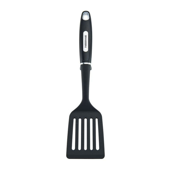 Farberware Professional Nylon Slotted Kitchen Spatula/Turner with Black Handle