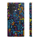NEON GLYPHS | Tough Phone Case
