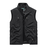 Outdoor Fleece Work Vest Fleece Sweatshirt Reversible