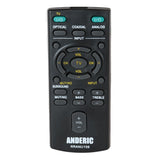 Anderic Substitute For Sony RM-ANU159 Sound Bar Remote Control [RRANU159]