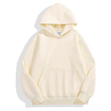 16.9oz 480gsm Heavy Weight Cotton Plus Velvet Hooded Sweater Men Thickened Tight Polar Fleece Pullover Hoodie Women Sweatshirt
