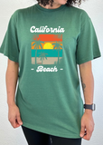 California Beach Unisex Bamboo Viscose/Organic Cotton Short Sleeve Graphic T-Shirt