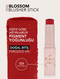 Flormar Blossom Buildable Natural Finish Stick Blush