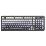 Three-mode RGB Wireless Bluetooth Side Engraving With Knob Game Mechanical Keyboard