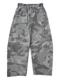 American-style Retro Pure Cotton Camouflage Work Pants Straight-leg Loose Fit With A Drawstring
