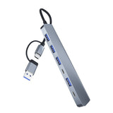 8-in-1 Dual-Head Multi-Function Docking Station Laptop Extender