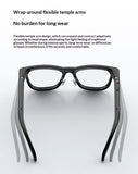 AI Smart Glasses, 1300 MP High Definition Camera, Anti Shake Shooting, Object Recognition Multi Functional Eyeglasses