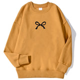 Womens Printed Pullover Casual Sweatshirt Top