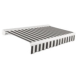 [16x10FT] Awntech Key West Premium Manual Outdoor Retractable Awning [FCM16-SBY] (SAK37154)