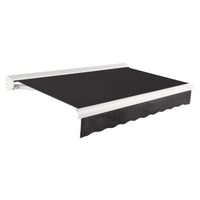 [16x10FT] Awntech Key West Premium Manual Outdoor Retractable Awning [FCM16-SBY] (SAK37154)