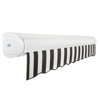 [16x10FT] Awntech Key West Premium Manual Outdoor Retractable Awning [FCM16-SBY] (SAK37154)