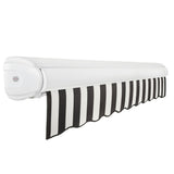 [16x10FT] Awntech Key West Premium Manual Outdoor Retractable Awning [FCM16-SBY] (SAK37154)