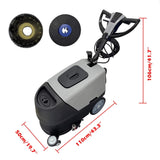 17-Inch 110V Heavy-Duty Commercial Walk-Behind Dual Tank Floor Scrubber (SAK83472)