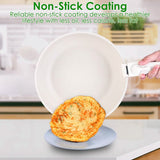 17-Pieces: Nonstick Cookware Set Induction Kitchen Pots and Pans