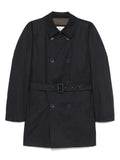 Herno Men Double-Breasted Trench Coat In Dean
