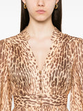 Zimmermann Women Cascadian Plunge Midi Dress