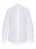 Etro Men Cotton Jacquard Shirt With Gecko Motif